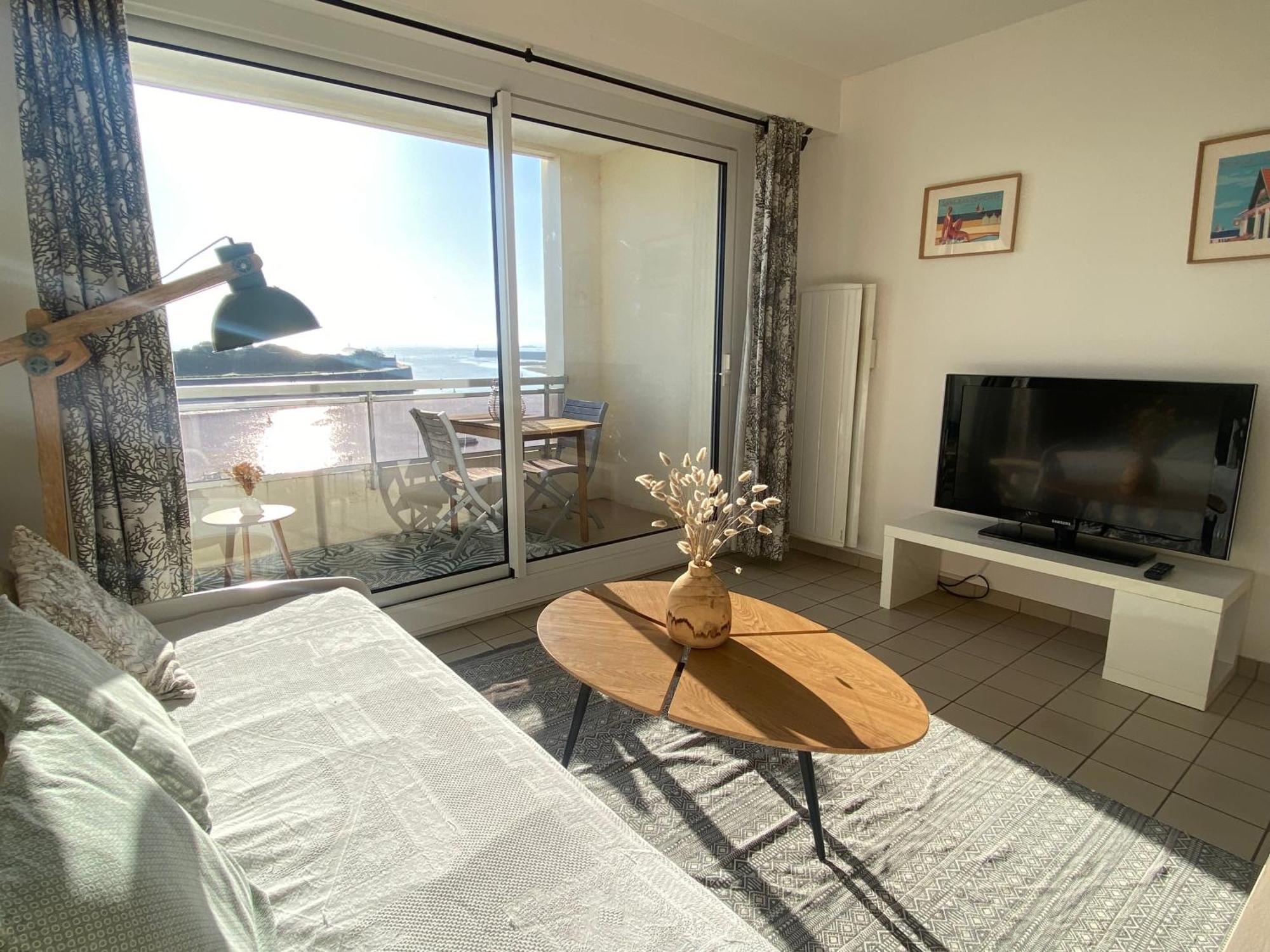Vue Sur L'Entree Du Port Apartment Saint-Gilles-Croix-de-Vie Exterior foto